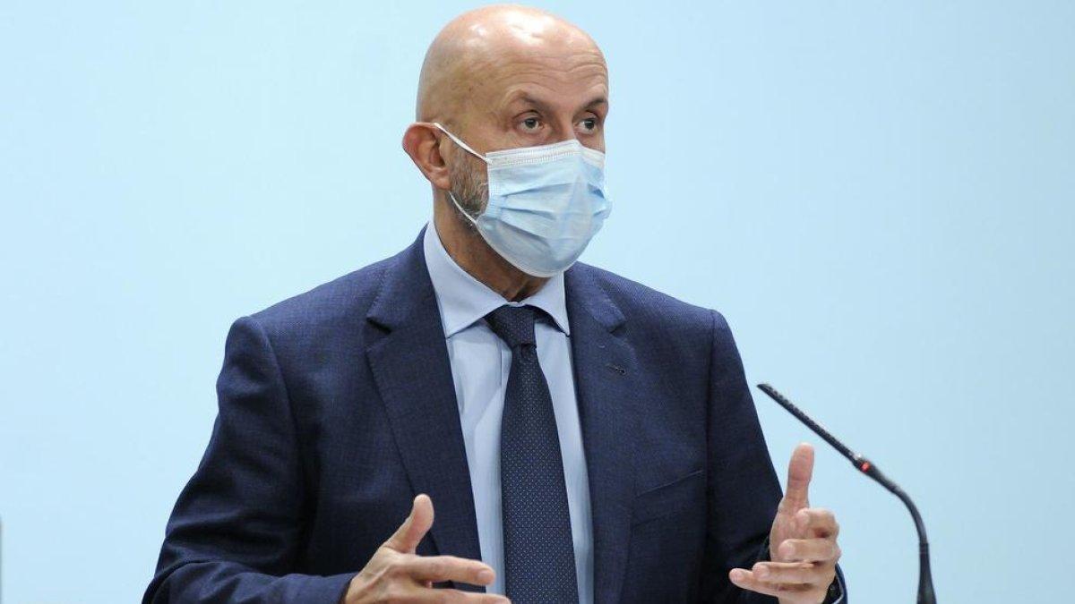 Joan Martínez Benazet en una roda de premsa anterior
