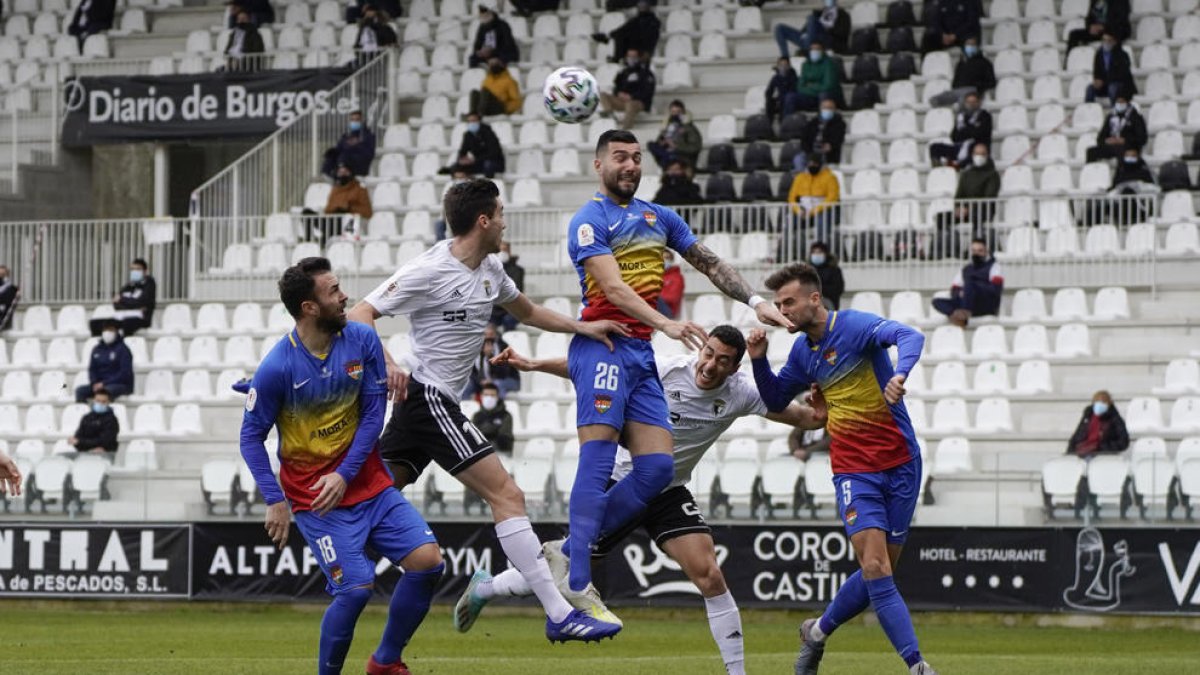 L'FC Andorra perd a Burgos i cau eliminat de la Copa del Rei (2-0)