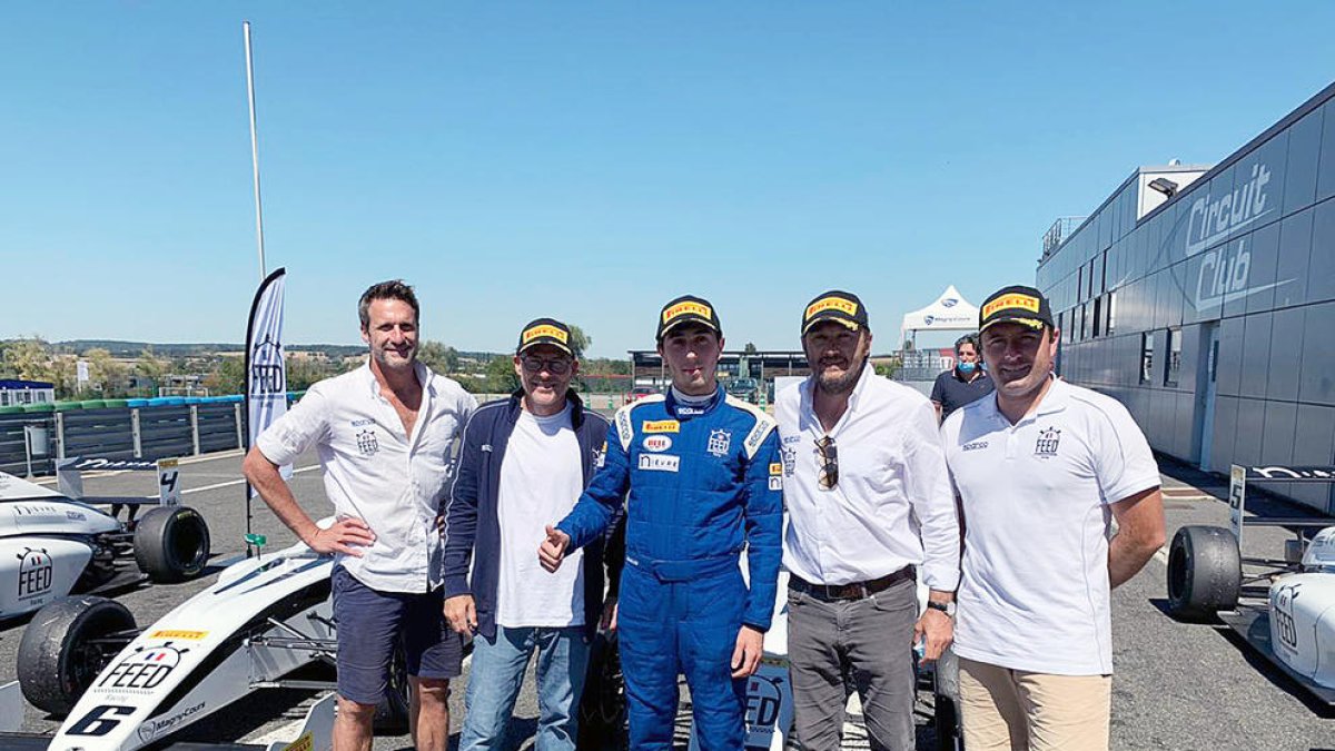 Àlex Machado somia amb la Fórmula 4