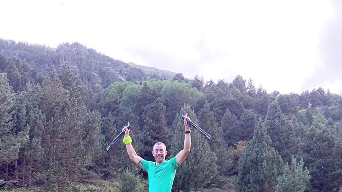 Gerard Berroia fa el repte de l''Everesting'