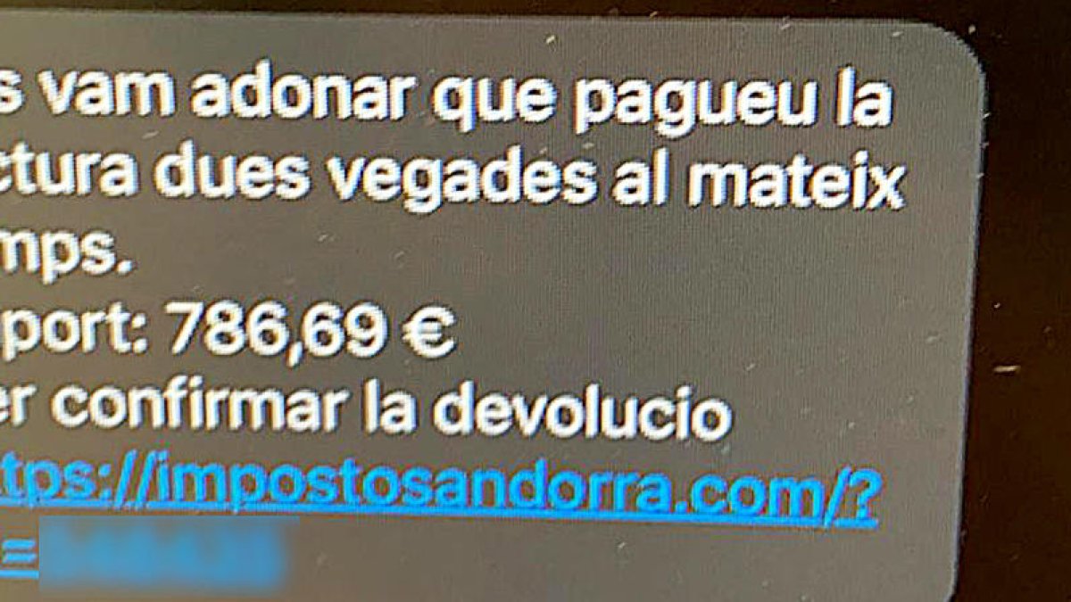 Govern alerta d'una estafa relacionada amb el pagament dels impostos