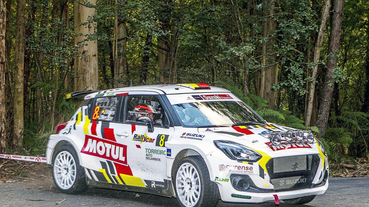 Joan Vinyes i Jordi Mercader acaben en 7a posició absoluta a El Ferrol