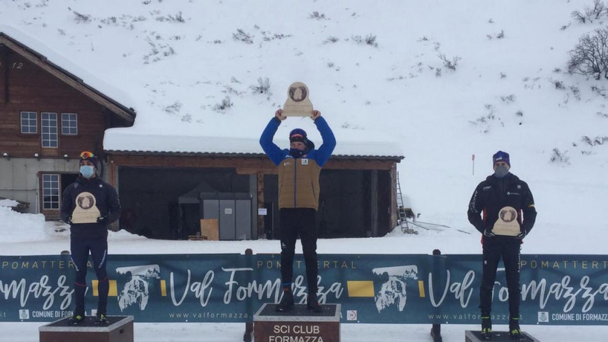 Irineu, tercer en 'mass start', repeteix podi a Formazza