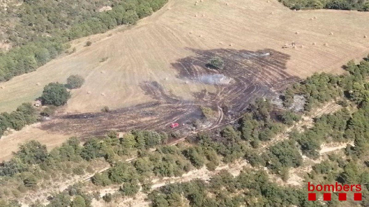 Extingit un incendi a Coll de Nargó