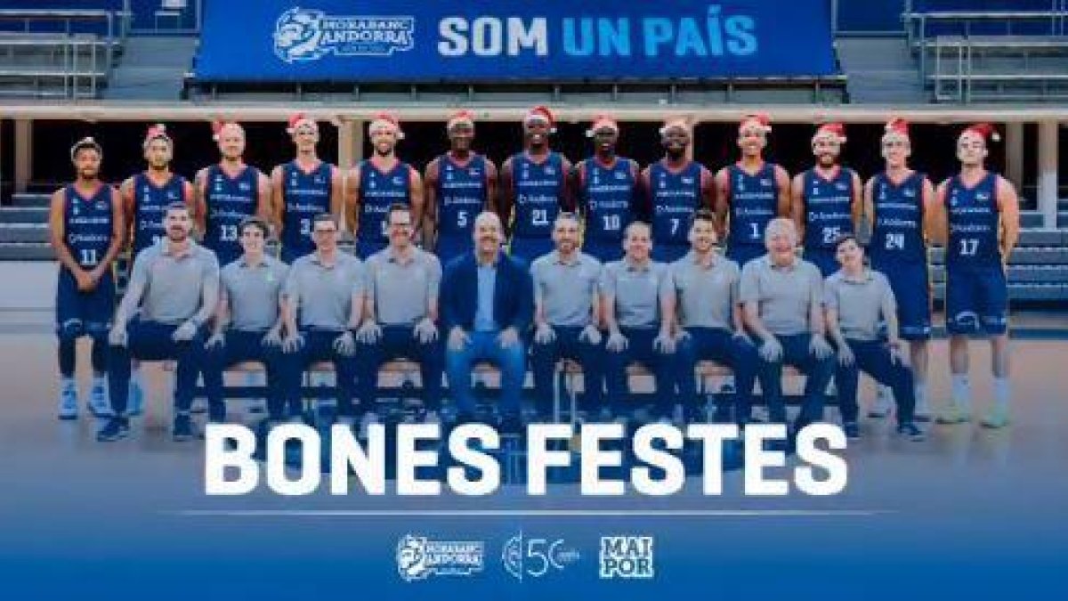 El MoraBanc Andorra desitja bones festes