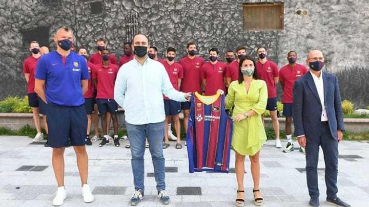 El Barça de bàsquet, molt còmode a l'estada d'Encamp