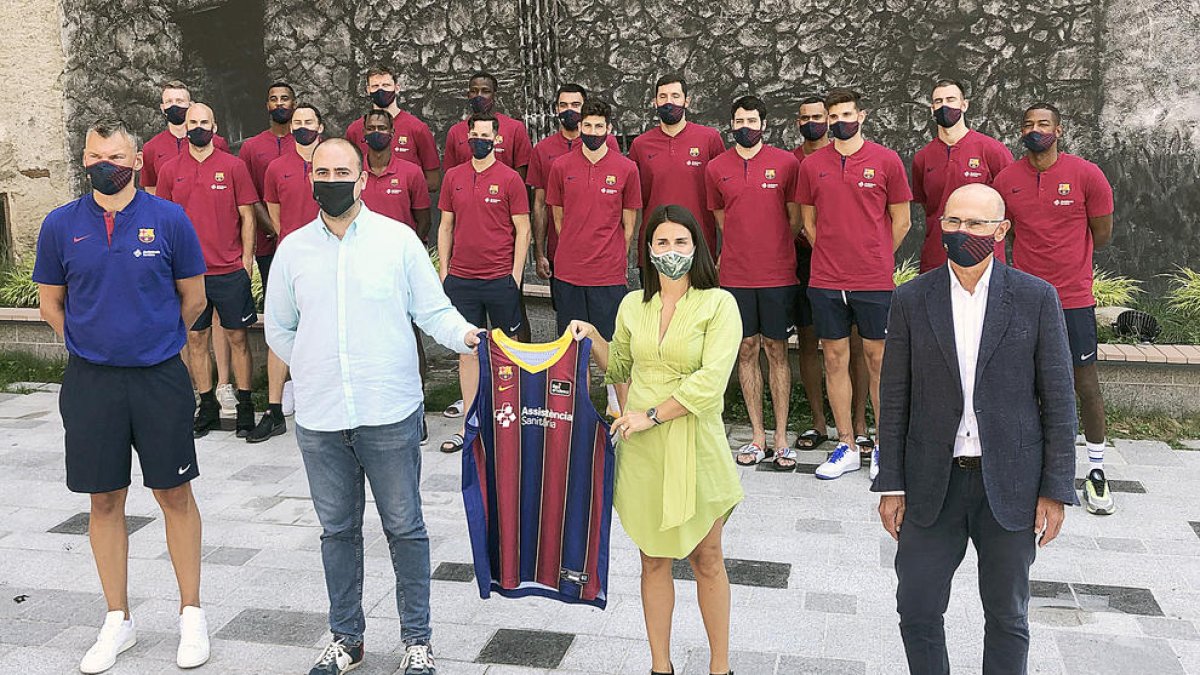 El Barça de bàsquet, molt còmode a Encamp, ja pensa a tornar l'any que ve