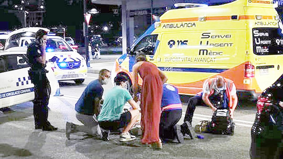 El metge va arrencar per por a l'“agressivitat” de la víctima