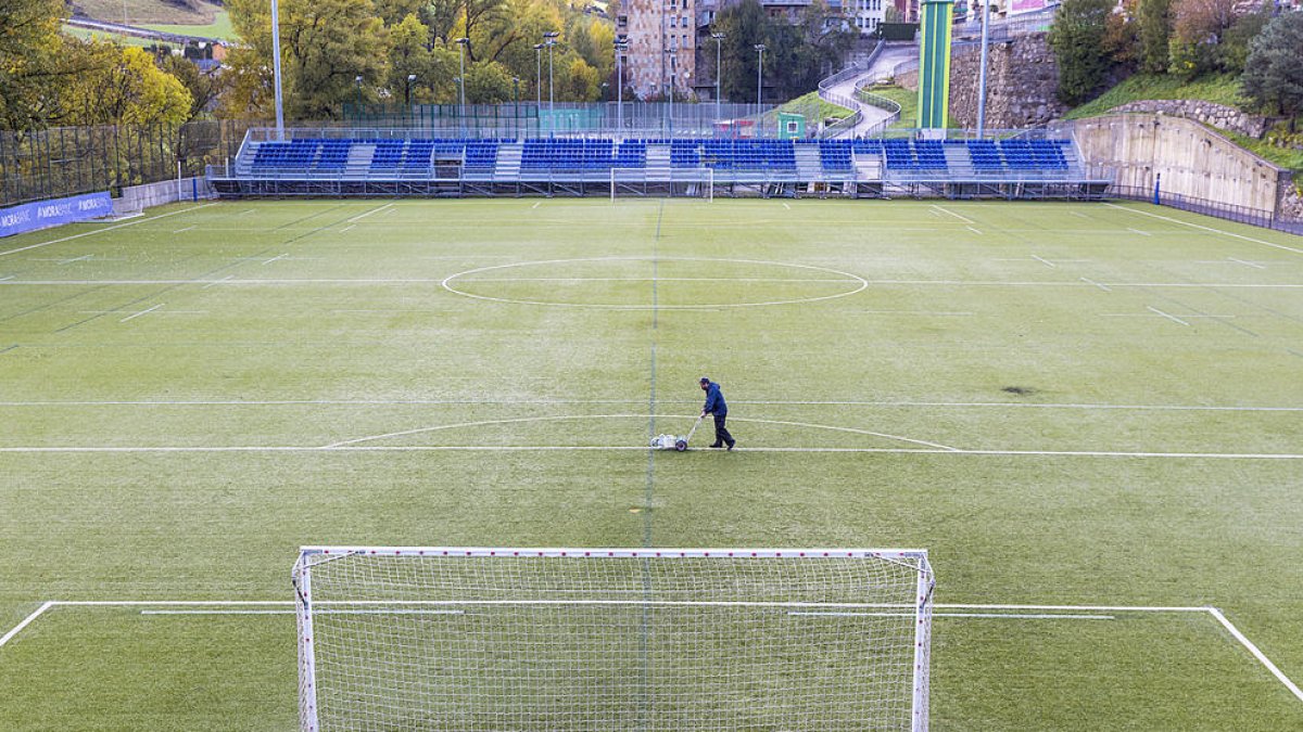L'FC Andorra s'estrena com a local amb la visita de l'Espanyol B