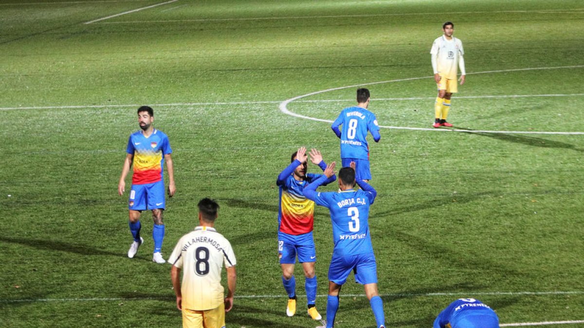 L'FC Andorra s'estrena a casa amb empat contra l'Espanyol B (2-2)