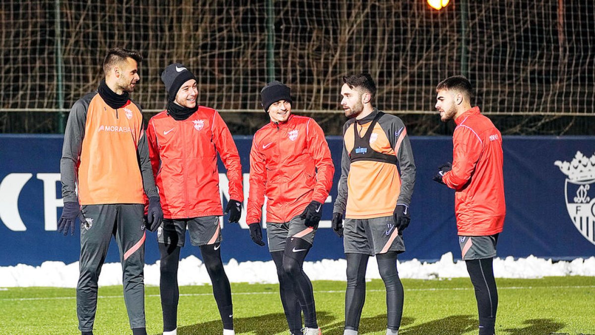 L'FC Andorra torna als entrenaments amb la vista posada en el Lleida Esportiu