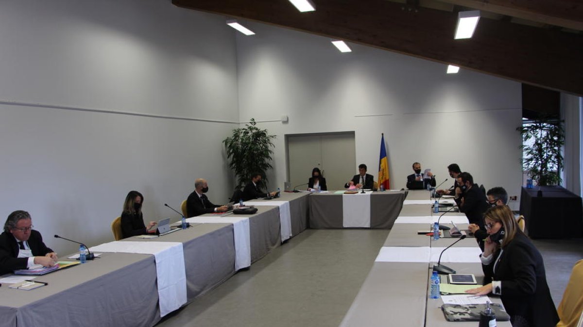 Sessió de comú d'Ordino d'aquest migdia