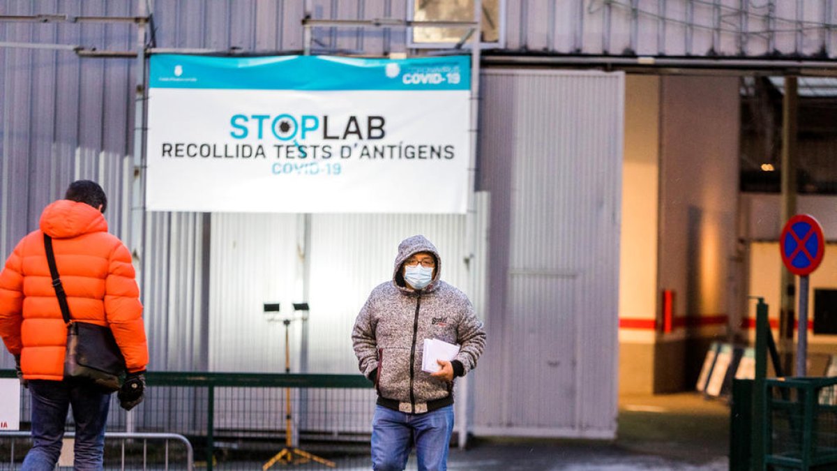 Plaça de braus recollida tests antígens