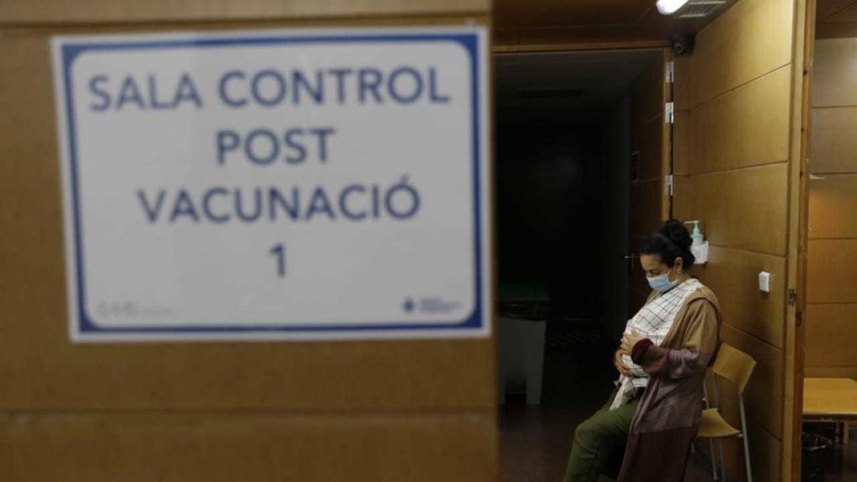 Vacunació a l'Hospital Nostra Senyora de Meritxell