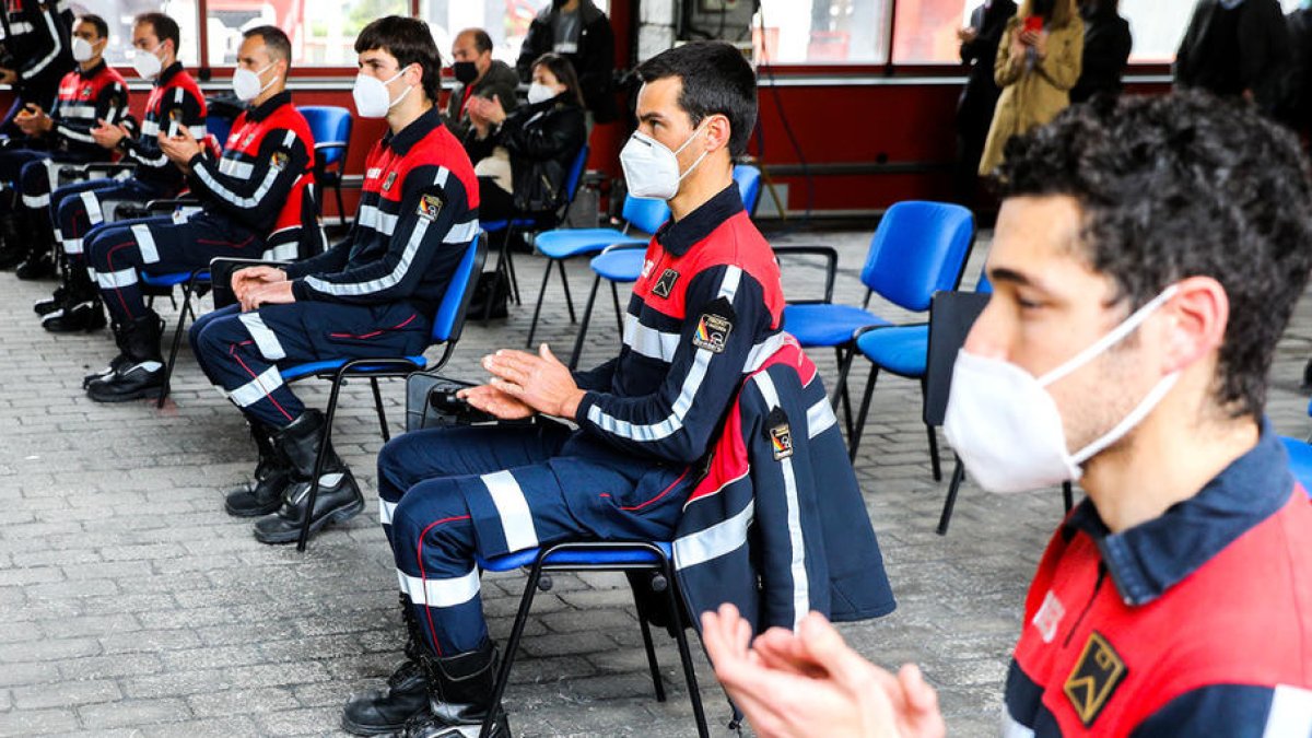 Treball per reestructurar el cos de bombers