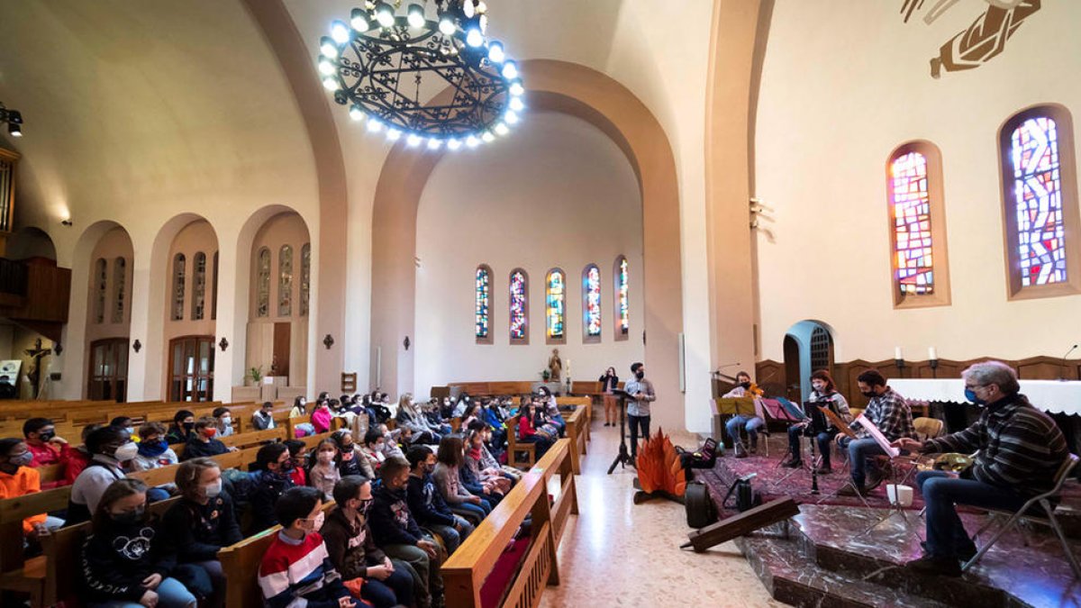 Promouen l'ús d'instruments a primera ensenyança