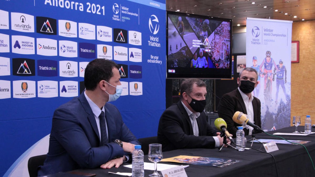 El Campionat del Món de Triatló d'hivern preveu un impacte de més de 230.000 euros