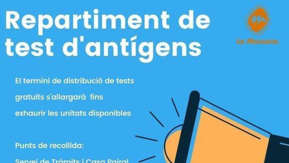 La Massana prorroga la distribució d'autotests