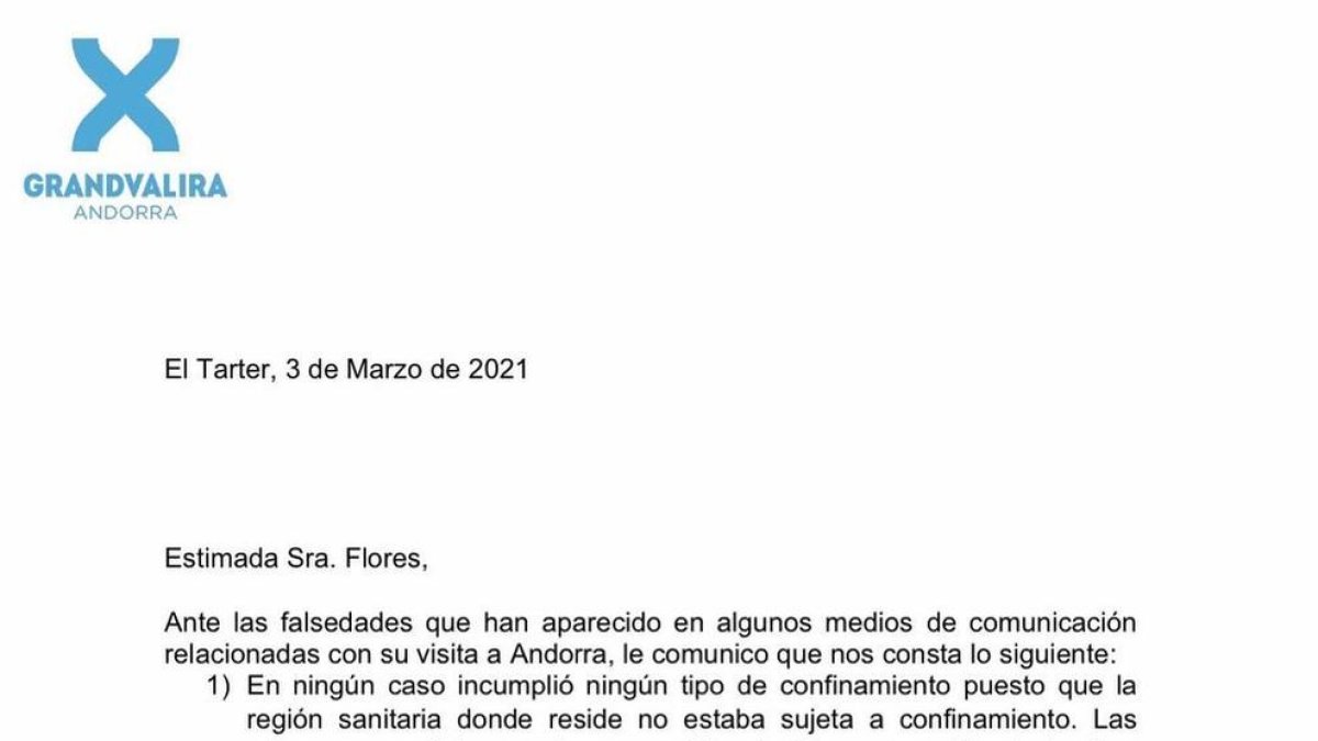 Grandvalira defensa Mar Flores