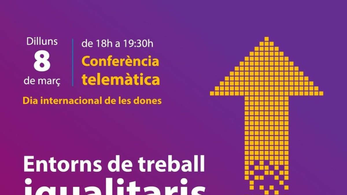 El Govern organitza una conferència telemàtica pel 8M