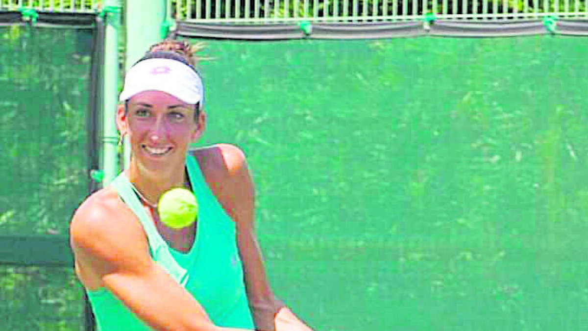 La tennista Georgina García