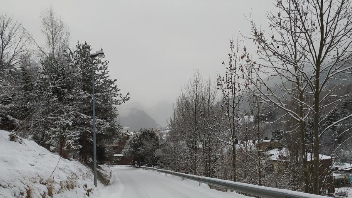 La borrasca Filomena deixa nevades a tot el país