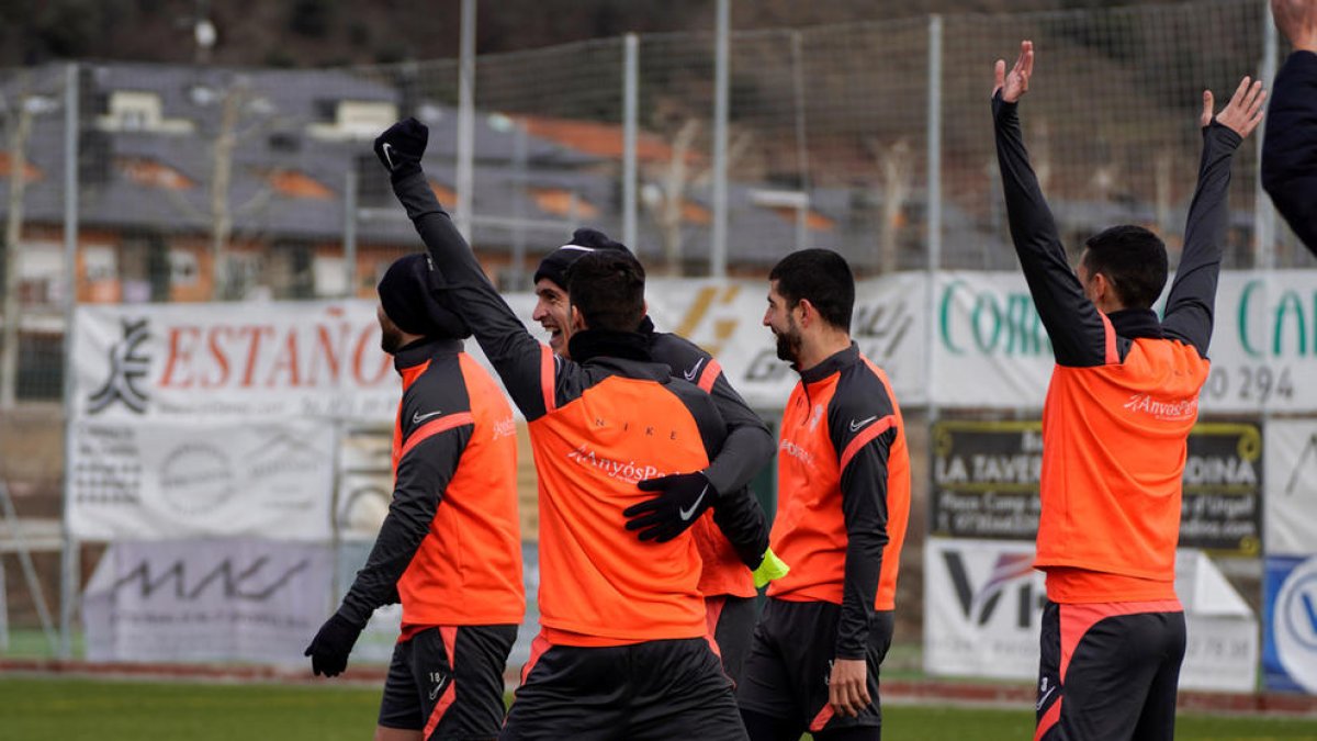 L'FC Andorra, amb el lideratge a tocar