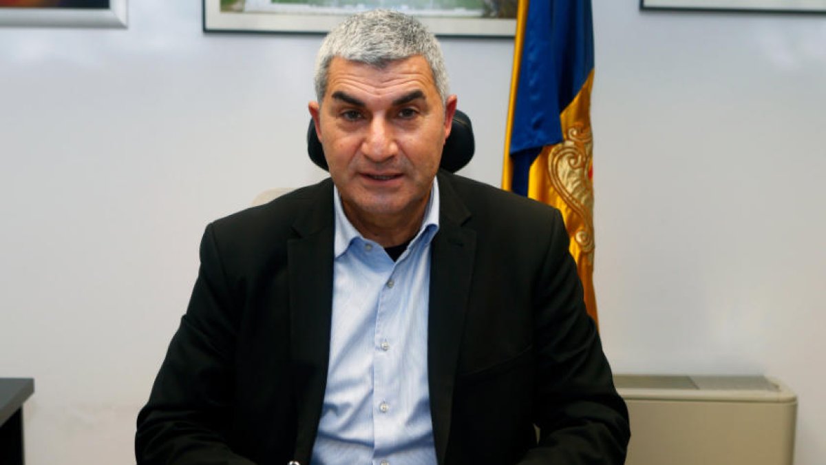 El president de la FAF, Fèlix Álvarez.