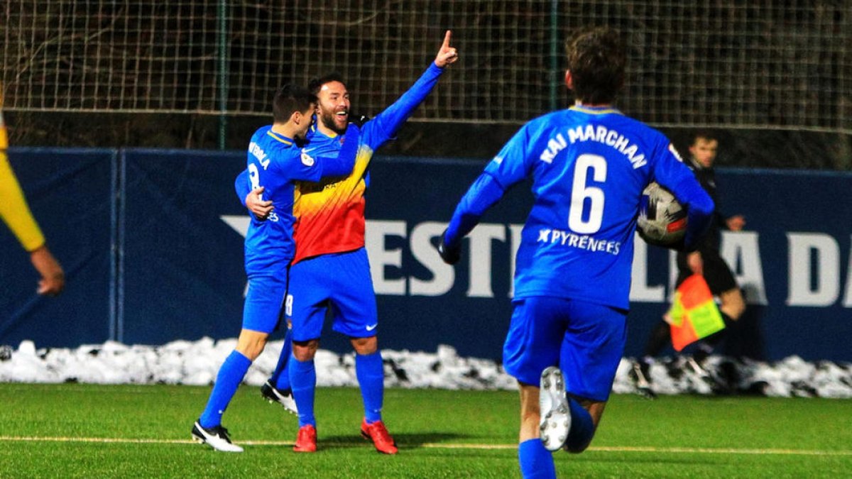 Un FC Andorra sense ullal salva un punt (1-1)