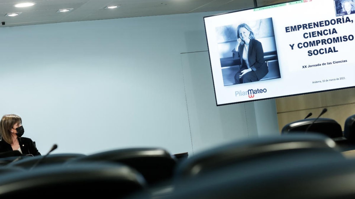 Inaugurada la 20a Jornada de les Ciències amb 160 alumnes Ester Vilarrubla