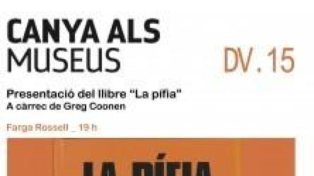Presentació del llibre 'La pífia'