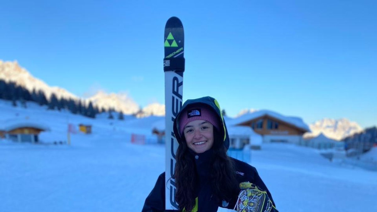 Jordina Caminal acaba 7a al supergegant dels Nacionals Júniors d'Itàlia