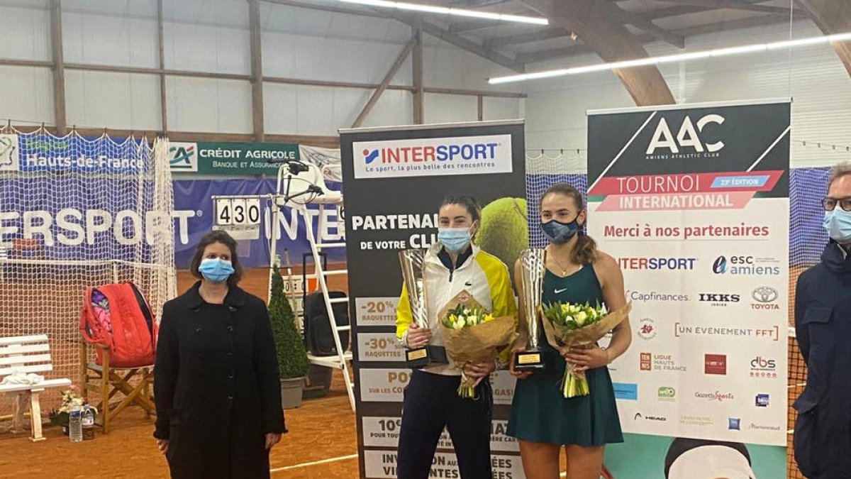 Vicky Jiménez i Elsa Jaquemont perden la final de dobles del torneig ITF W15 d'Amiens