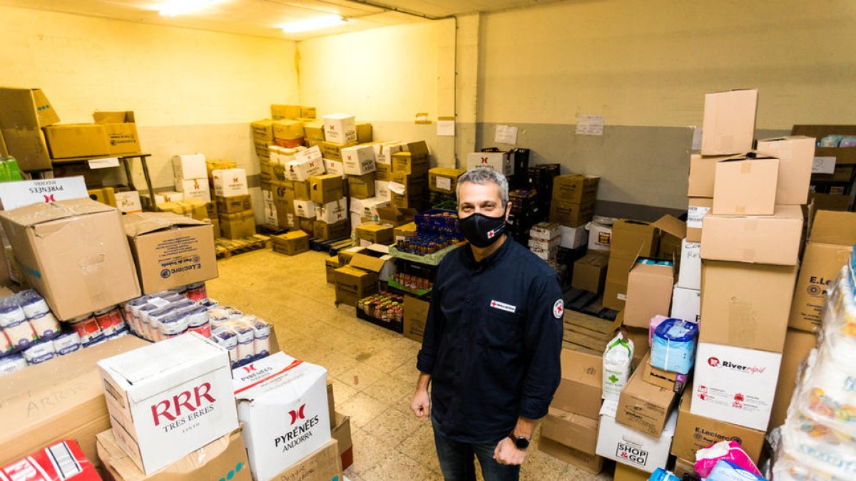 La Creu Roja tanca el darrer recapte amb tretze tones de menjar al rebost