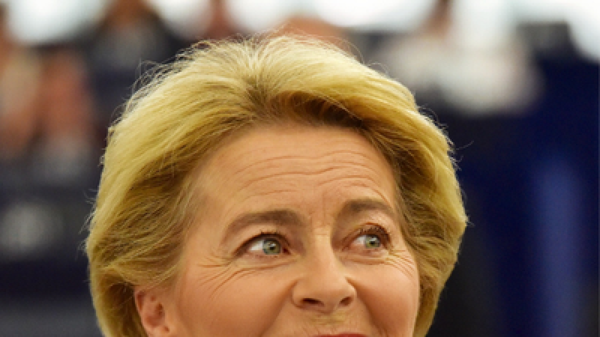 L'actual presidenta de la CE, Ursula von der Leyen.