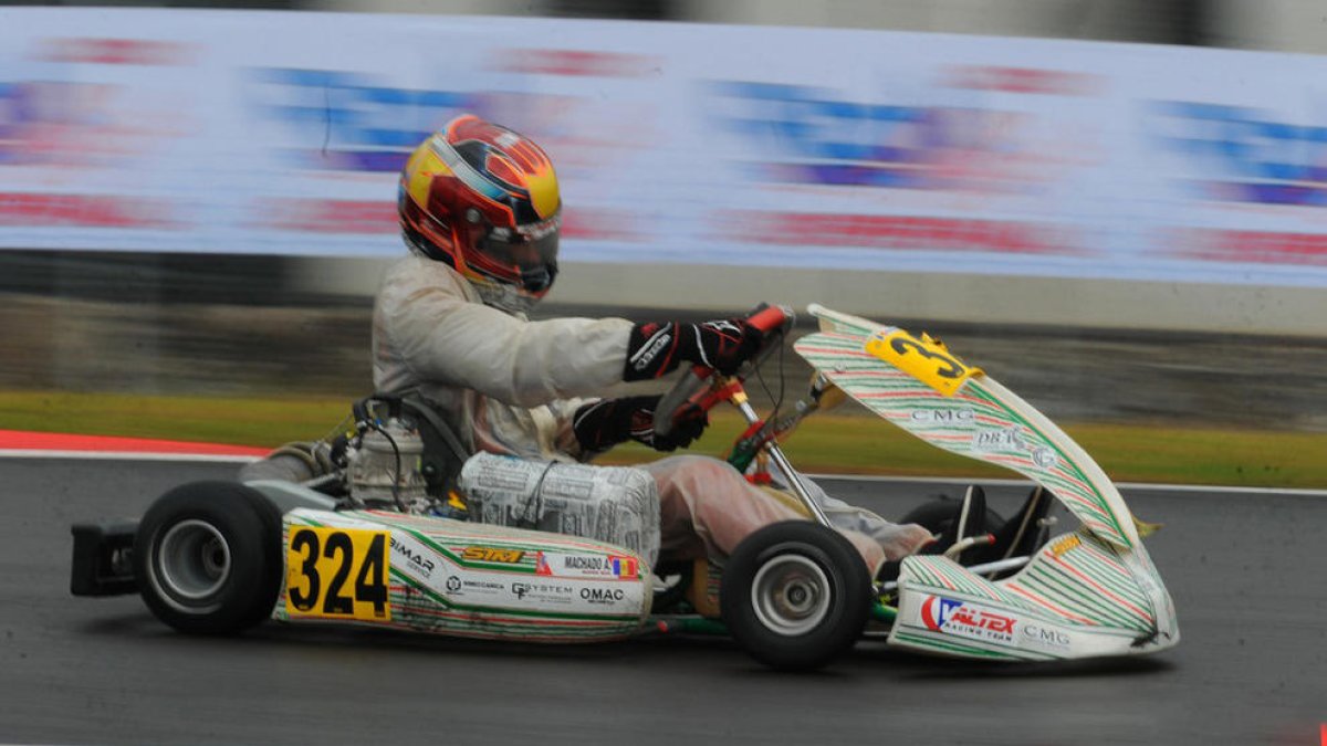 Àlex Machado compaginarà el kàrting amb el salt a Fórmula 4