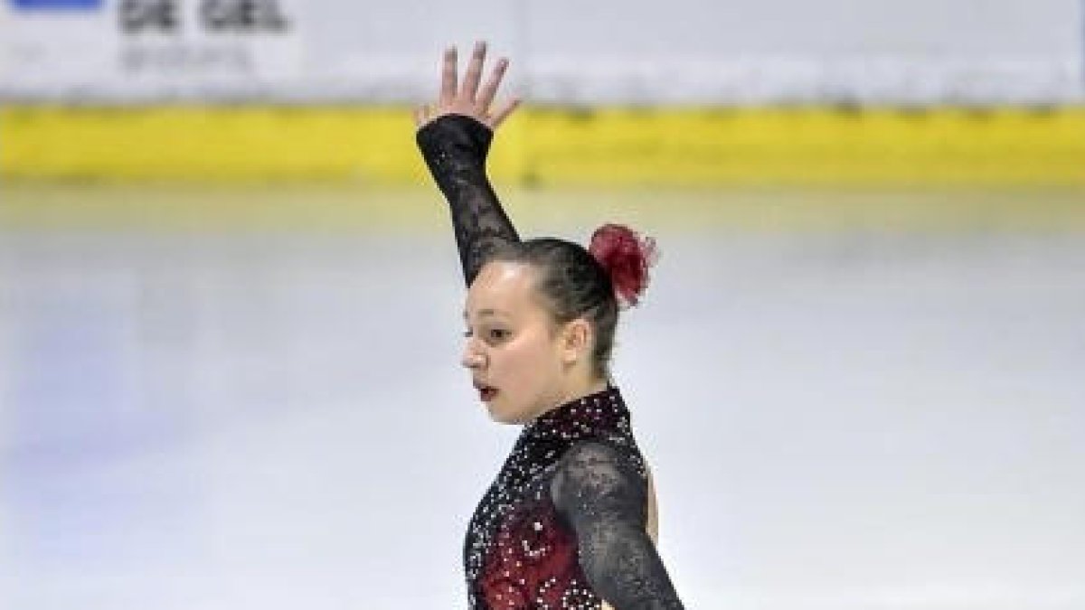 Paula Margarido i Elvis Caubet participen en el Campionat d'Espanya en categoria júnior