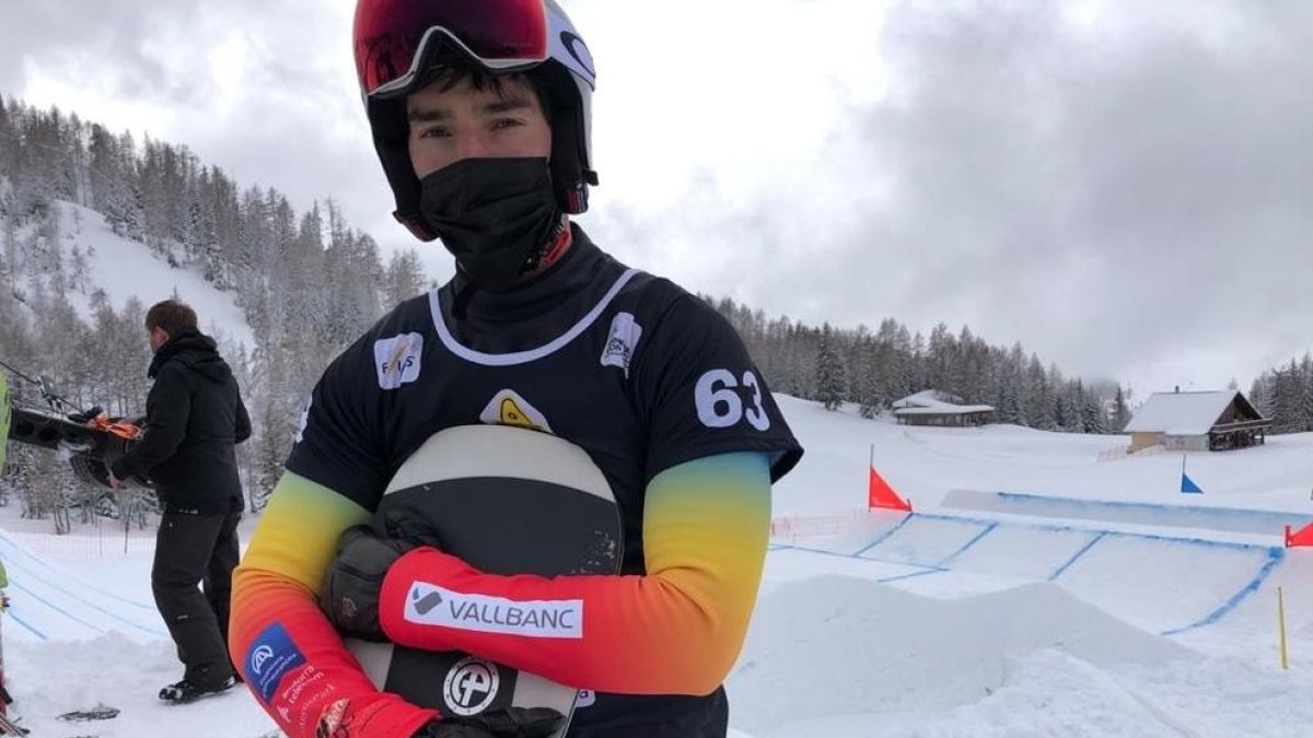 Lluís Marín es classifica per les finals a Valmalenco