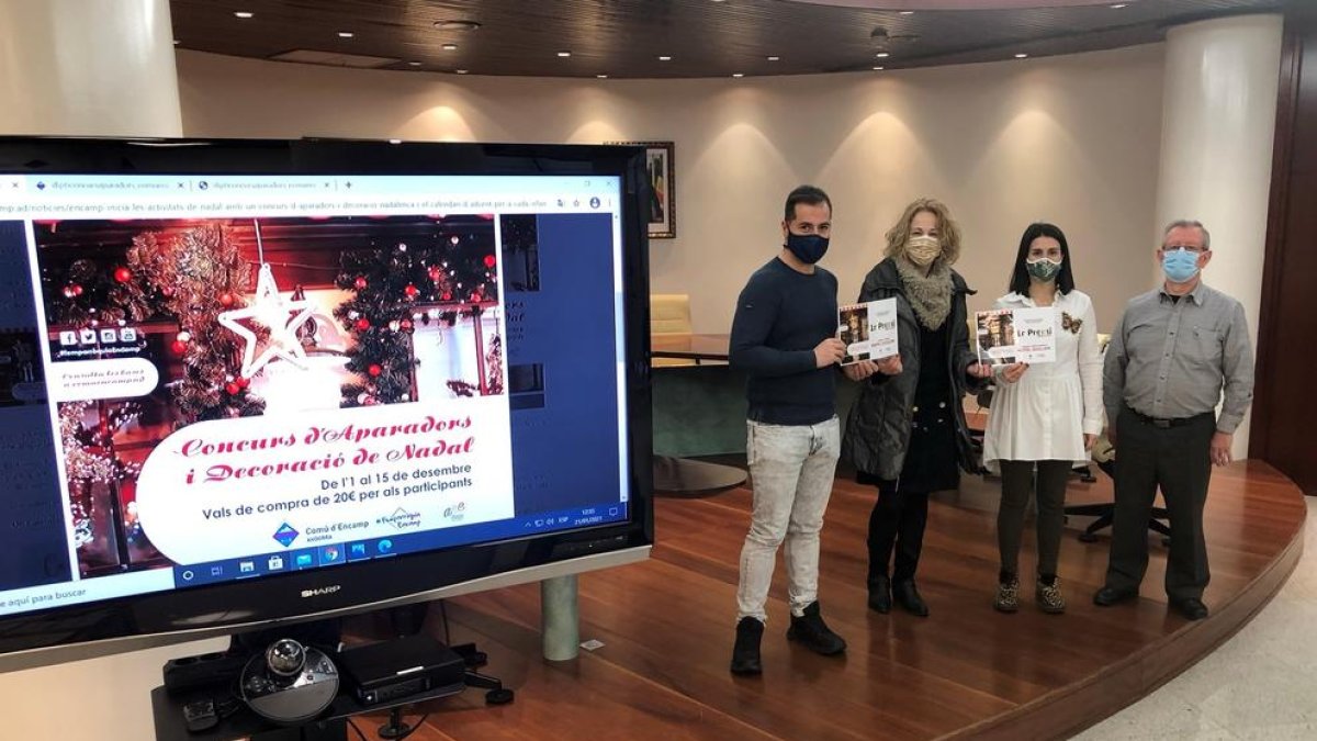 Encamp entrega els premis del concurs d'aparadors de Nadal