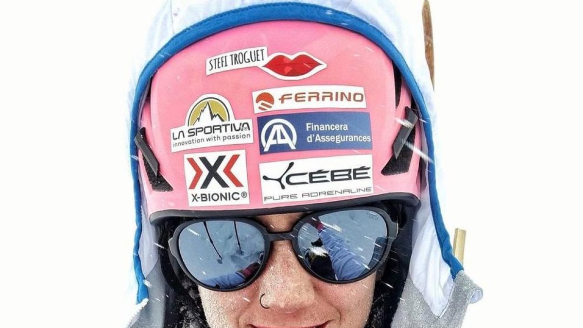 Stefi Troguet, al Dhaulagiri