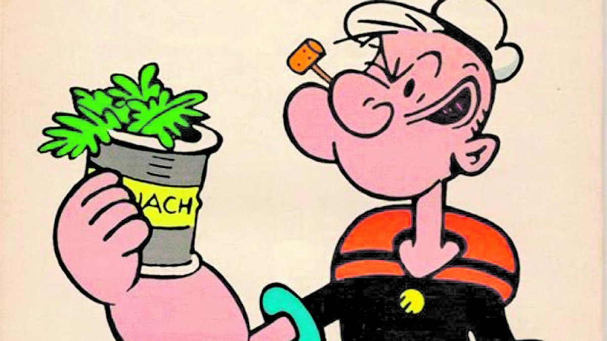 La veritable història de Popeye i els espinacs (I)