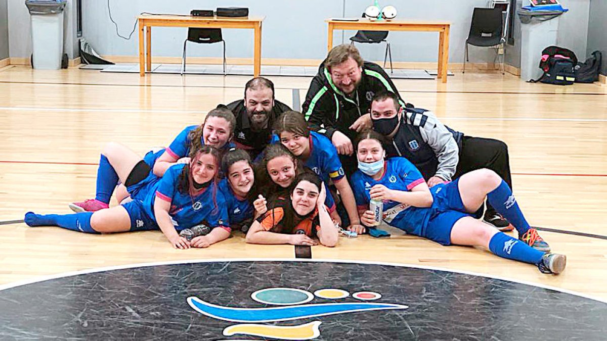 El juvenil femení de l'FC Encamp, campió de lliga