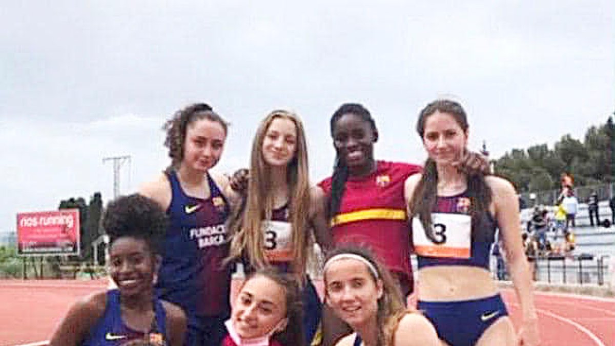 Carlota Málaga guanya per equips en 4x400 i Arnau Roig es penja l'or als 100 metres
