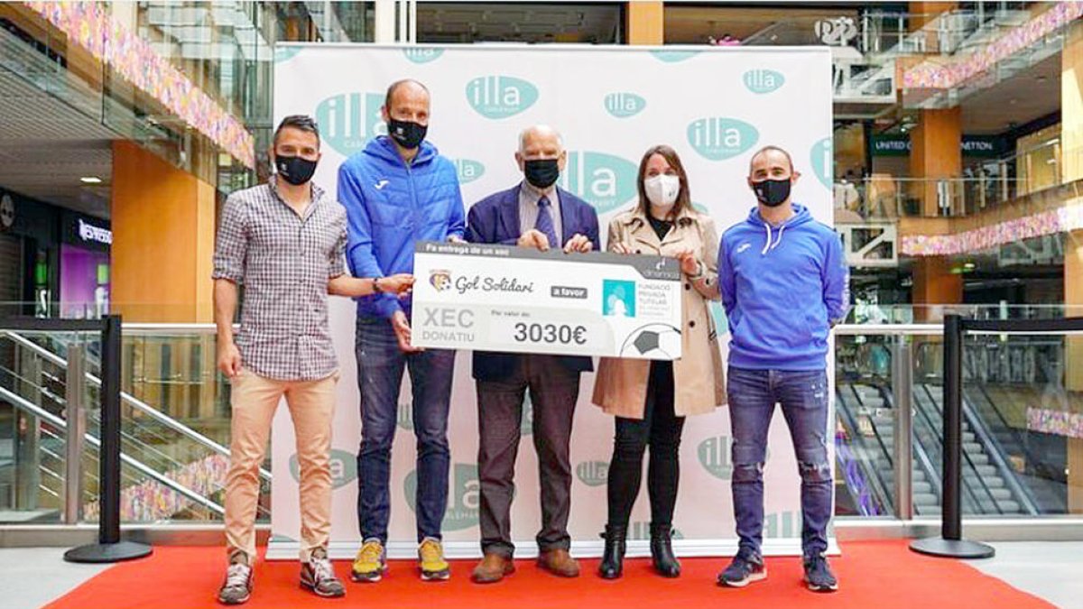 Gol Solidari dona 3.000 euros a la Fundació Tutelar