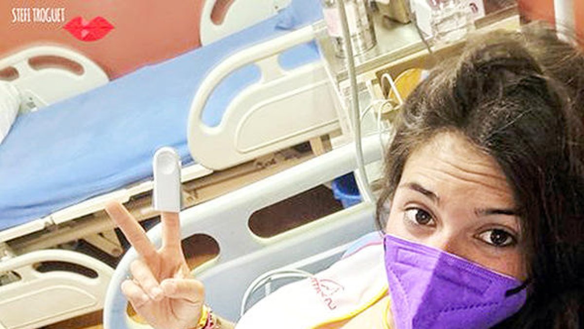 Stefi Troguet, aïllada en un hotel en espera de poder tornar a Andorra