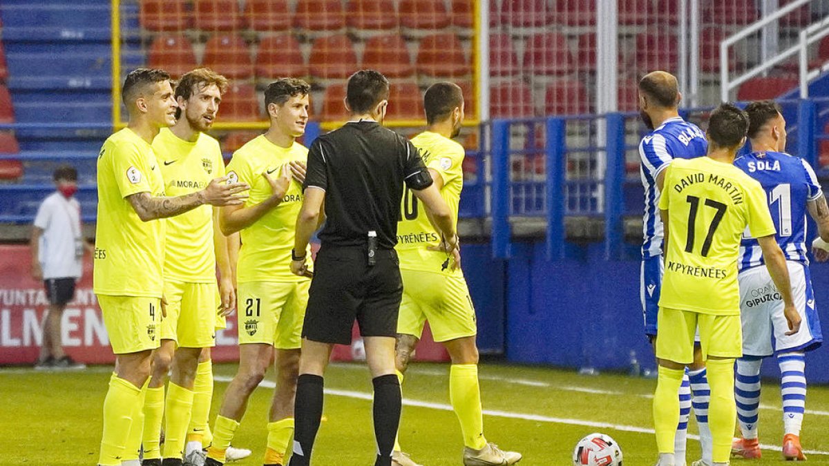 Sanció a Aguado per insultar l'àrbitre