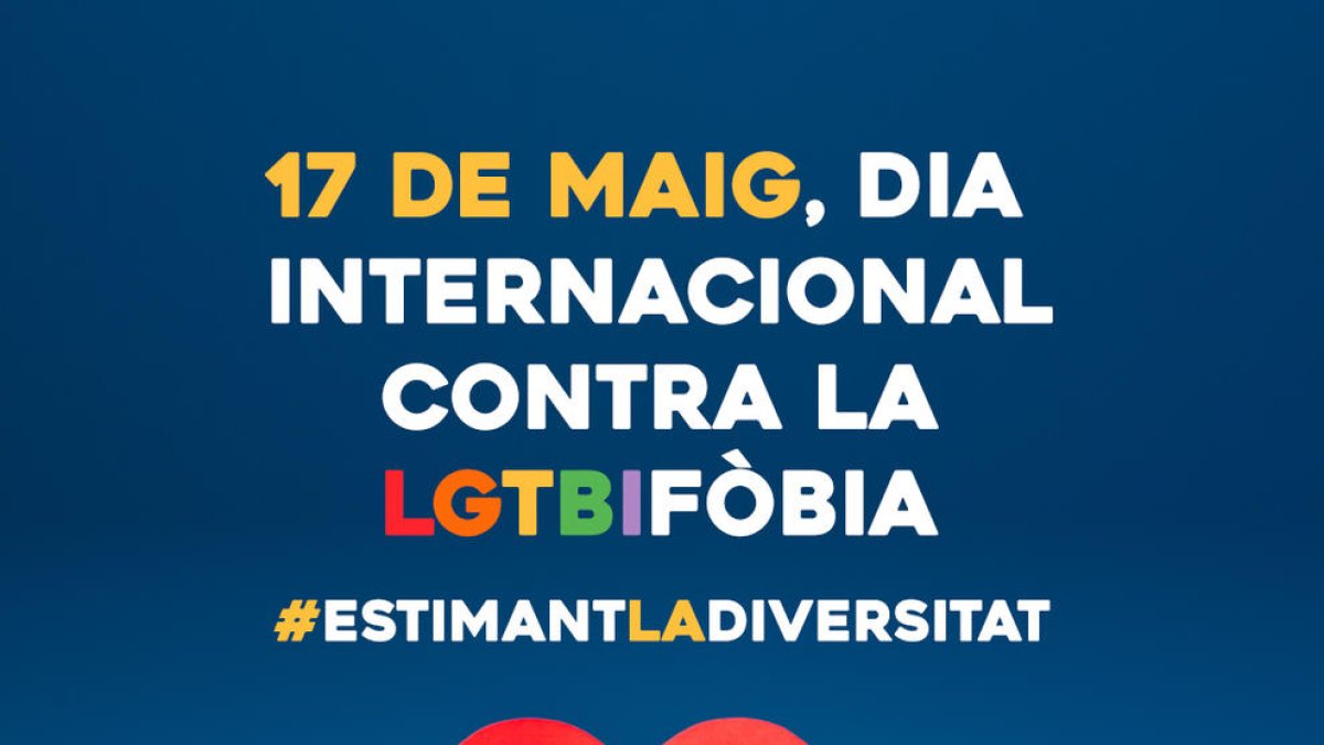 Govern s'uneix un any més al Dia Internacional contra la LGTBIfòbia