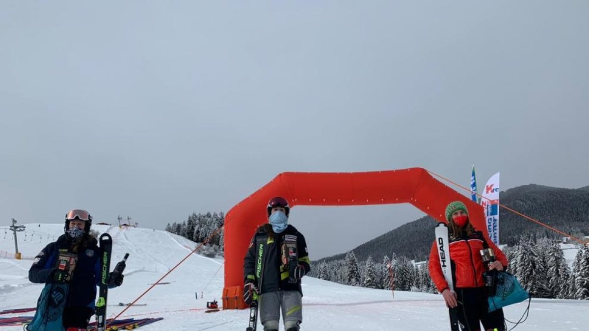 Carla Mijares, al primer lloc del podi d'avui