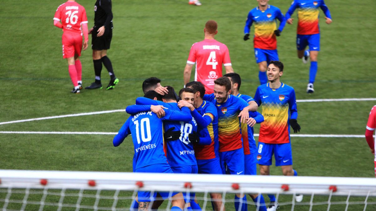 L'FC Andorra-Cornellà de dissabte quedarà ajornat