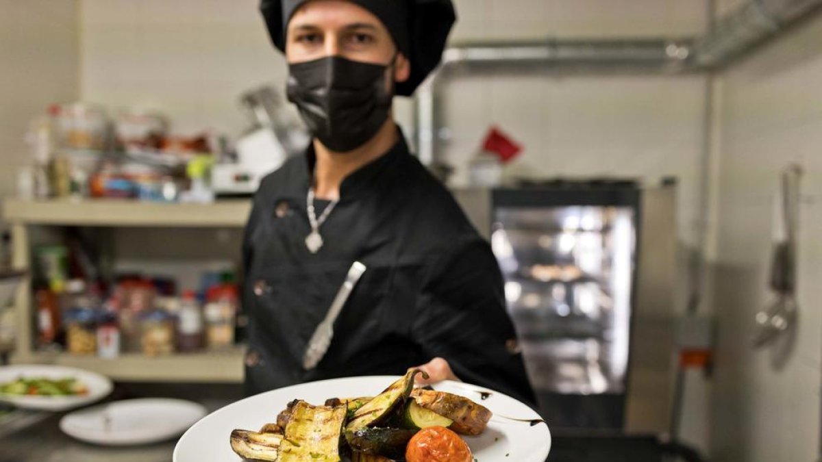 Un dels plats de la Massana Fogons